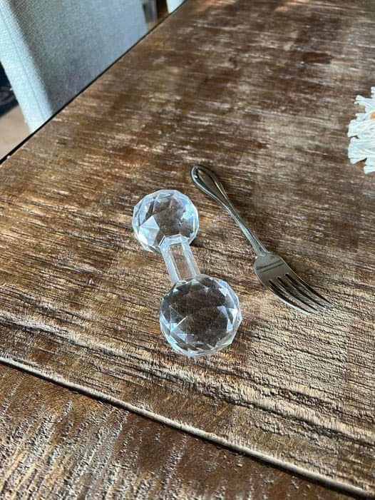 Nobody Knew What This Strange Glass Dumbbell Was