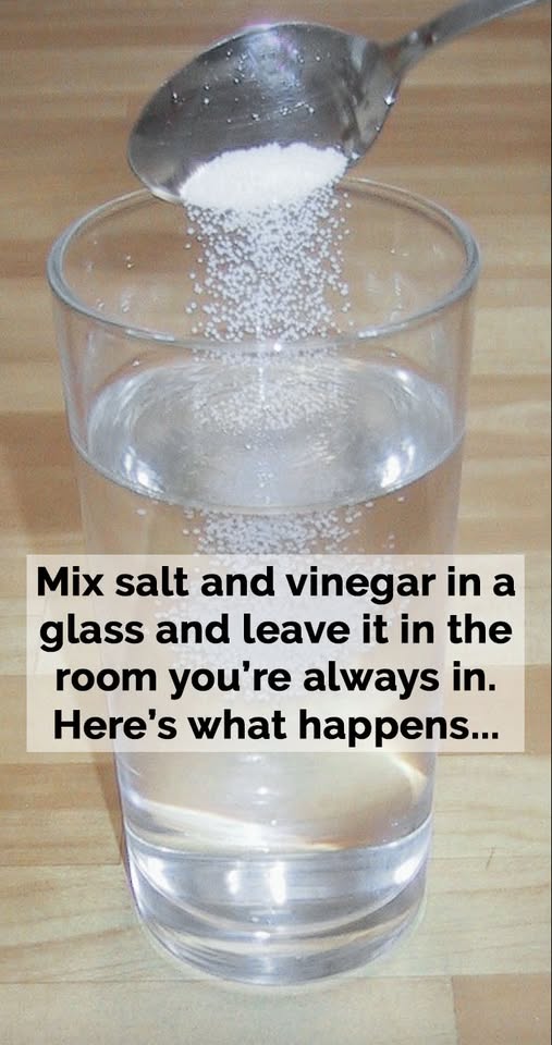 Use Vinegar And Salt To Improve The Air Quality At Home