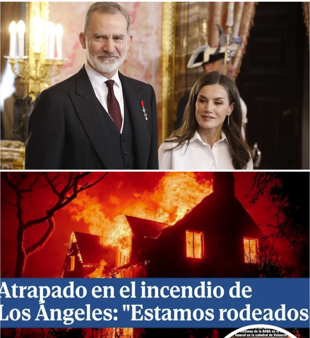 Los Reyes Felipe y Letizia