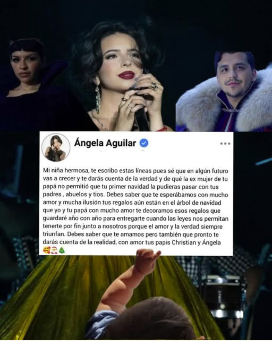 ¿Ex del Buki coloca a Ángela Aguilar en su lugar? Tras afirmar la hija de Pepe Aguilar ser la “única exitosa”, Beatriz Adriana responde sin callar (VIDEO)🚨 ¡SORPRENDENTE! Ángela Aguilar rompe el silencio y le envía un emotivo mensaje a Inti, la hija de Nodal y Cazzu, ¡en pleno espíritu navideño! 🎄💖 ¿Qué reveló sobre el deseo de que la niña se reuniera con la familia? 😱🎅 “El amor y la verdad siempre triunfan”, palabras llenas de emoción y cariño. 🤯💬 ¿Será esta una señal de un acercamiento inesperado entre los padres? 😳 ¿Qué hay detrás de este mensaje tan especial? ¡No te pierdas todos los detalles! 👀✨ News tuanbtv — January 15, 2025 · 0 Comment Có thể là hình ảnh về 5 người và văn bản  🚨 ¡SORPRENDENTE! Ángela Aguilar rompe el silencio y le envía un emotivo mensaje a Inti, la hija de Nodal y Cazzu, ¡en pleno espíritu navideño! 🎄💖 ¿Qué reveló sobre el deseo de que la niña se reuniera con la familia? 😱🎅 “El amor y la verdad siempre triunfan”, palabras llenas de emoción y cariño. 🤯💬 ¿Será esta una señal de un acercamiento inesperado entre los padres? 😳 ¿Qué hay detrás de este mensaje tan especial? ¡No te pierdas todos los detalles! 👀✨  La Navidad trajo consigo una de las sorpresas más emotivas y conmovedoras en el mundo de la música y la farándula. Ángela Aguilar, la joven cantante mexicana, rompió su silencio y, en pleno espíritu navideño, dedicó un mensaje lleno de amor y esperanza a Inti, la hija de Christian Nodal y Cazzu. Este gesto ha dejado a sus seguidores y a los medios de comunicación sorprendidos, ya que, hasta el momento, la relación entre Ángela y la familia de la pequeña había sido un tema más bien privado y alejado del foco público.  El mensaje, que fue compartido a través de sus redes sociales, ha causado una avalancha de reacciones, especialmente por las palabras que Ángela eligió para expresarse. “El amor y la verdad siempre triunfan”, expresó la cantante en un post que no solo tocó el corazón de los fans, sino que también encendió los rumores sobre un posible acercamiento entre las familias involucradas. En este artículo, desglosamos los detalles de este emotivo gesto, las implicaciones de sus palabras y lo que podría significar este mensaje para la relación de Ángela con los padres de Inti, además de la conexión que parece estar surgiendo entre ellos.  Un mensaje lleno de amor y esperanza: “El amor y la verdad siempre triunfan” 🎄💖 Ángela Aguilar, conocida por su talento musical y su carácter discreto, sorprendió a todos cuando decidió compartir un mensaje tan personal y emotivo en sus redes sociales. El post, que fue acompañado de una foto de la Navidad, llevaba un mensaje claro y directo: “El amor y la verdad siempre triunfan”. Con estas palabras, Ángela no solo expresó sus mejores deseos para la pequeña Inti, sino que también dejó ver su creencia en el poder del amor y la sinceridad como los valores que deben prevalecer, especialmente en momentos tan especiales como las fiestas navideñas.  El mensaje fue recibido con entusiasmo por sus seguidores, quienes aplaudieron el gesto de la cantante. Sin embargo, lo que más llamó la atención fue la manera en que Ángela se dirigió a la hija de Cazzu y Nodal. “Mi deseo es que puedas reunirte con tu familia, que el amor te rodee siempre y que encuentres la paz que todos buscamos en esta vida”, escribió, dejando entrever un deseo de unión familiar y reconciliación, especialmente en esta época del año tan cargada de emociones y significados.  Un acercamiento inesperado entre las familias: ¿Qué hay detrás de este mensaje? 😱🎅 El gesto de Ángela Aguilar no solo fue emotivo, sino también lleno de significado. Aunque no es común que las figuras públicas se expresen de manera tan directa sobre otros miembros de la industria del entretenimiento, especialmente cuando se trata de temas familiares, Ángela ha demostrado con este mensaje que tiene un profundo respeto por Inti y por la importancia de la familia.  El hecho de que Ángela haya dedicado palabras tan sinceras a la hija de Cazzu y Nodal ha dejado a muchos especulando sobre un posible acercamiento entre las familias. Recordemos que Ángela ha sido muy cercana a Christian Nodal en el pasado, con quienes compartió una relación de respeto mutuo dentro de la industria musical. Aunque no se sabe si las relaciones personales entre las partes han sido siempre tan cercanas, este mensaje parece sugerir que Ángela está buscando fomentar la unión y el amor familiar, incluso en medio de las diferencias que puedan existir.  Lo que es claro es que este gesto de Ángela ha tocado una fibra sensible en muchos de sus seguidores, quienes interpretan sus palabras como un llamado a la paz y la reconciliación, no solo entre las familias de Nodal y Cazzu, sino también entre todos los involucrados en la vida de Inti. Este tipo de mensajes en tiempos de Navidad suelen ser interpretados como una señal de buena voluntad, y es posible que Ángela haya querido dar un paso hacia un acercamiento inesperado, aunque no haya dado detalles explícitos sobre ello.  ¿Un deseo de reencuentro o solo un gesto navideño? 🤯💬 Aunque muchos fans de Ángela y de la familia de Nodal han interpretado el mensaje como un deseo genuino de reencuentro y unión familiar, algunos también se muestran cautelosos. En las redes sociales, ha habido quienes se preguntan si este gesto realmente es una señal de un acercamiento más profundo o si simplemente se trata de un acto simbólico propio del espíritu navideño.  Es importante destacar que Ángela Aguilar ha sido muy cuidadosa en sus declaraciones sobre su vida personal y las relaciones con otras figuras del espectáculo. Si bien es evidente que la joven cantante ha mostrado un gran corazón y empatía al dirigirse a Inti, no ha dado señales claras de que esté buscando restablecer lazos más cercanos con Cazzu y Nodal en un plano personal. De hecho, muchos interpretan el mensaje como un acto de solidaridad y apoyo a la niña, más que como una invitación directa a reavivar viejas relaciones.  Lo que sí queda claro es que el mensaje de Ángela ha sido bien recibido por aquellos que valoran el poder del amor familiar y la importancia de sanar viejas heridas. En tiempos tan complejos como los que vivimos, un gesto de este tipo puede ser interpretado como una llamada a la esperanza y la unión.  ¿Será este el inicio de una nueva relación entre las familias? 😳✨ La pregunta que todos se hacen ahora es si este mensaje es solo un gesto aislado o si marca el inicio de una nueva relación entre las familias involucradas. La relación entre Cazzu, Nodal y Ángela siempre ha estado rodeada de rumores, especulaciones y hasta cierta tensión, pero lo que parece claro es que, en este caso, Ángela ha dado un paso hacia la reconciliación y la empatía, al menos públicamente.  Las palabras de Ángela Aguilar también reflejan un deseo de sanación y armonía en el entorno familiar, lo que podría abrir la puerta a un acercamiento más sincero entre todos los involucrados. Si bien las circunstancias personales entre Cazzu, Nodal y Ángela siguen siendo privadas, el mensaje de Navidad parece haber tocado un tema muy profundo: el amor por los niños y la importancia de la familia. Conclusión: Un mensaje lleno de esperanza y amor familiar 🎄💖 El emotivo mensaje de Ángela Aguilar a Inti, la hija de Cazzu y Nodal, ha sorprendido a todos, no solo por la calidez de sus palabras, sino también por la interpretación que se puede hacer de ellas. Mientras algunos ven este gesto como un símbolo de reconciliación y unión, otros lo interpretan como un simple acto navideño lleno de buenos deseos. Sin importar cómo se vea, lo cierto es que Ángela ha logrado transmitir un mensaje claro: el amor y la verdad siempre triunfan.  En una época tan especial como la Navidad, este tipo de gestos pueden ser un reflejo de la esperanza de que las relaciones familiares se fortalezcan y que los conflictos del pasado den paso a la armonía y el entendimiento. Solo el tiempo dirá si este mensaje de Ángela Aguilar marca el inicio de un acercamiento más cercano entre las familias, pero lo que está claro es que, en este momento, la paz y el amor son los protagonistas.  Este artículo cubre los detalles de la emotiva declaración de Ángela Aguilar, ofreciendo un análisis sobre las posibles implicaciones de sus palabras y lo que podría significar para las relaciones familiares involucradas.